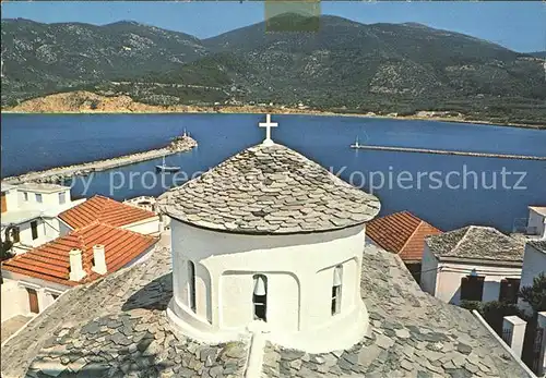 Skopelos Kirche Hafen