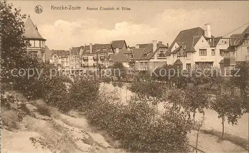 Knocke Zoute Avenue Elisabeth et Villas