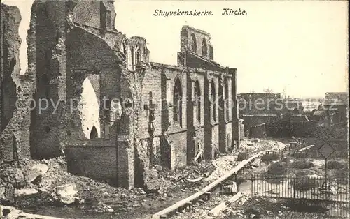 Stuyvekenskerke Kirche Ruine