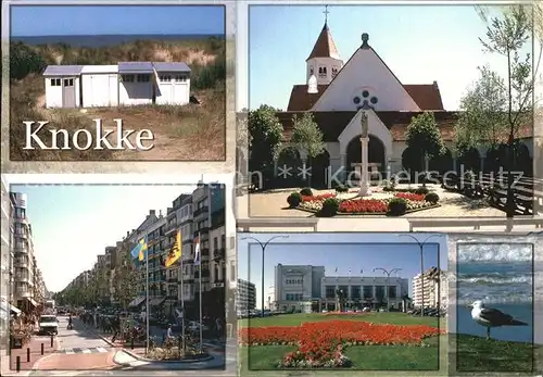 Knokke Zoute Kirche Stadtansichten