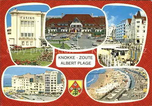 Knokke Zoute Casino Promenade Stadtplatz