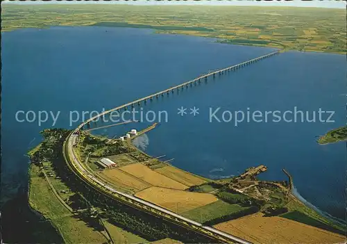 Seeland Storstromsbroen Storstroembruecke Fliegeraufnahme