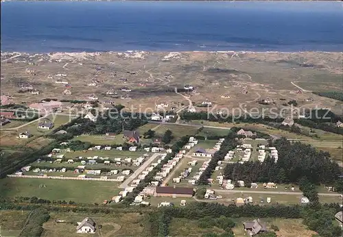 Ulfborg Fliegeraufnahme Campingplatz Vederso Klit