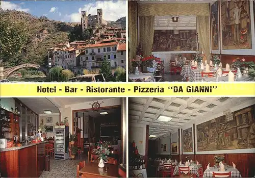 Dolceacqua Hotel Bar Ristorante Pizzeria Da Gianni Castello Burg