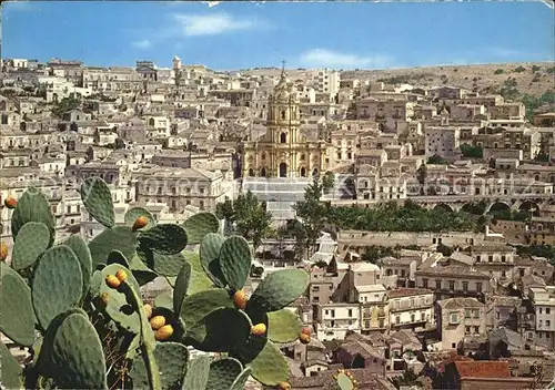 Modica Panorama mt Georgskirche