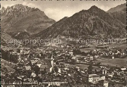 Trentino Dolomiten Rive e Transacqua Primiero 