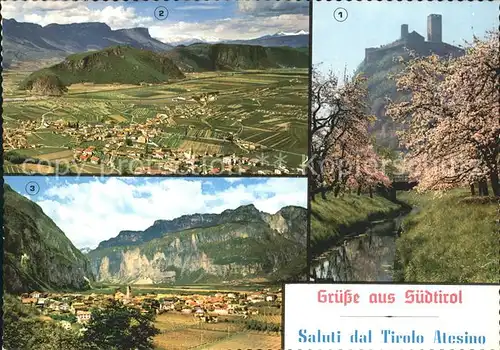 Alesino Tirolo Tirol Landschaft in den Bergen