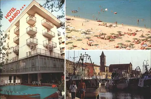 Valverde di Cesenatico Hotel Mario Hafen Strand