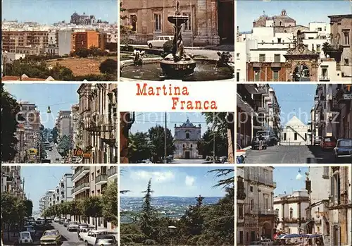 Martina Franca Orts und Teilansichten