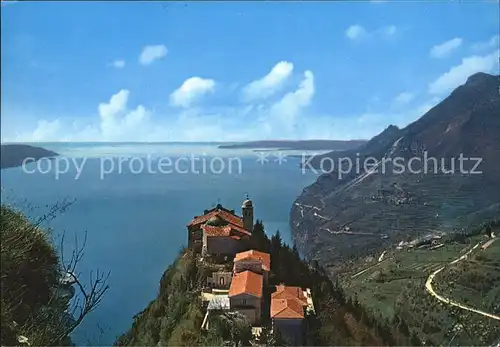 Tignale Lago di Garda Veduta da Monte Castello