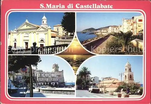 San Maria Castellabate Kirche Hafen Burg 