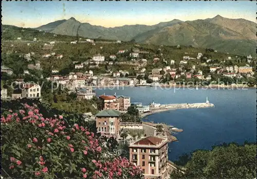 San Margherita Ligure Panorama mit Hotel Regina Elena