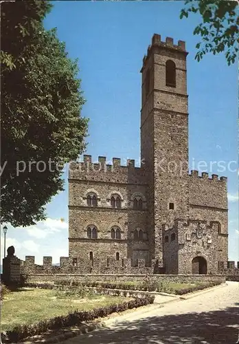 Poppi Schloss des Grafen Guidi