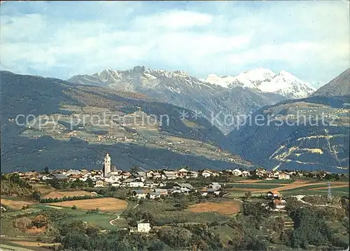 Natz Brixen Suedtirol Gesamtansicht mit Alpenpanorama