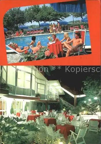 Valverde di Cesenatico Hotel Gallia Restaurant Terrasse Swimming Pool