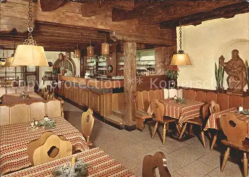 Barbian Restaurant Kalter Keller Gastraum Theke