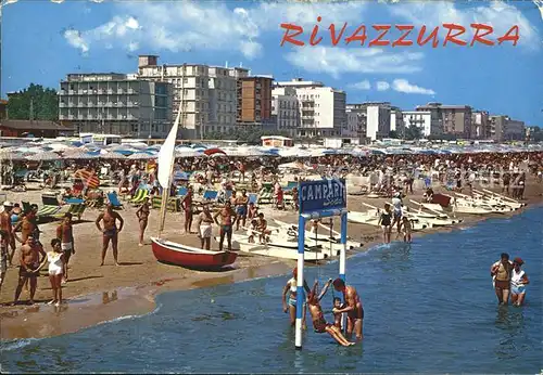 Rivazzurra Strand