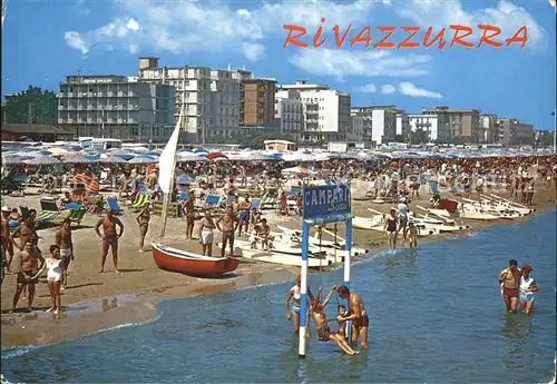 Rivazzurra Spiaggia Strand