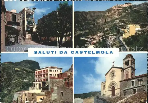 Castelmola Teilansichten Kirche