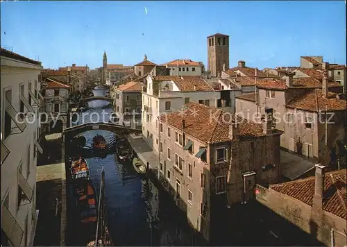 Chioggia Venetien Canal Vena mit Panorama