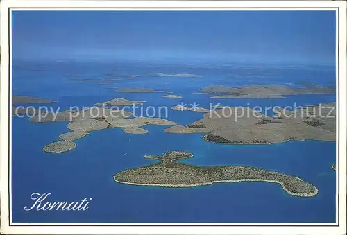 Kornati Fliegeraufnahme