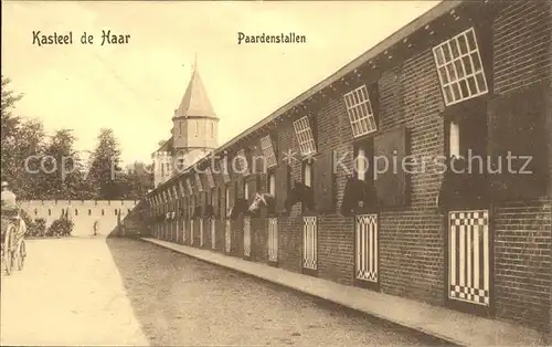 Haarzuilen Kasteel de Haar Paardenstallen