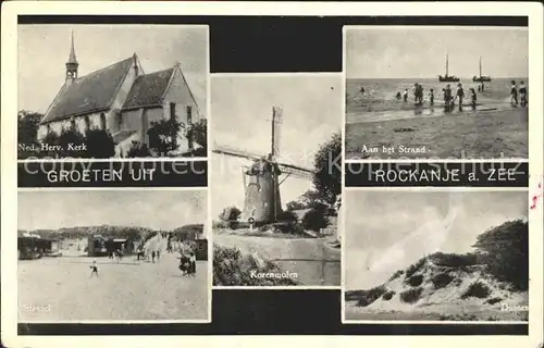 Rockanje Ned Herv. Kerk Strand Korenmolen