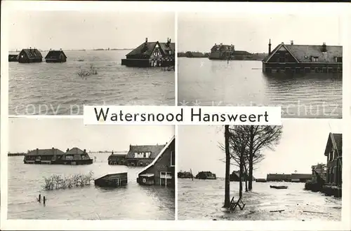 Hansweert Zeeland Watersnood /  /