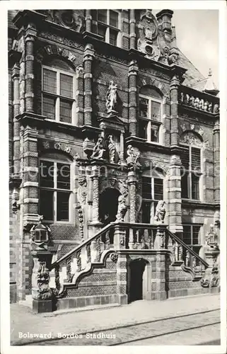 Bolsward Boalsert Bordes Stadthaus Rathaus Fassade
