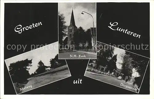 Lunteren Kerk Dorpsstraat Mielweg
