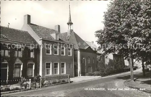 Hilvarenbeek Vrijthof met Ned Herv Kerk