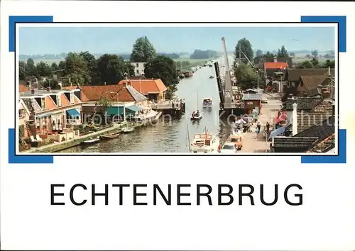 Echtenerbrug Kanal Hebebruecke