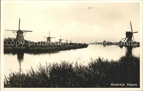 Kinderdijk Molens Windmuehlen