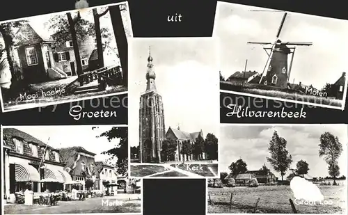 Hilvarenbeek Molen Loo Kerk Markt