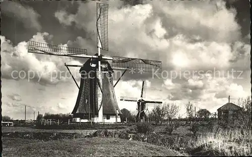 Westbroek Achtkante Bovenkruier Wipwatermolen