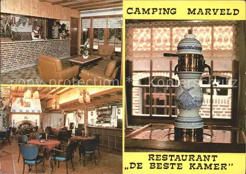 Groenlo Camping Marveld Restaurant de Beste Kamer Gastraum Zapfhahn