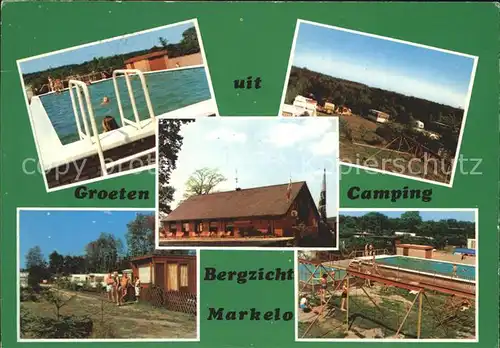Markelo Camping Restaurant Bergzicht Bungalows Schwimmbad