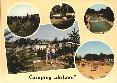 Wellerlooi Camping De Looi Bungalows Spielplatz Swimmingpool