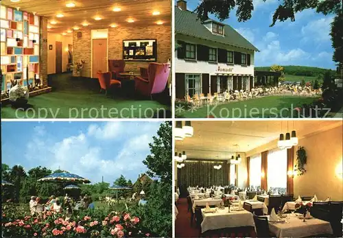 Montferland Hotel Ruimzicht Garten Gastraum