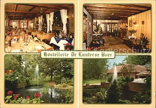 Lunteren Hotel Cafe Restaurant Hostellerie De Lunterse Boer