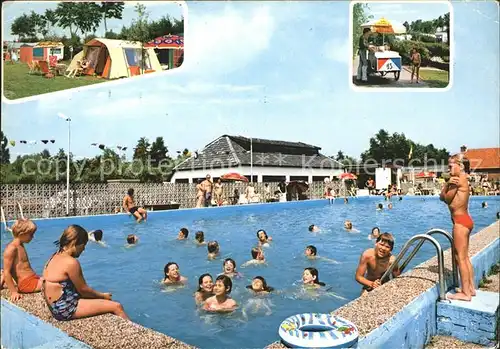 Chaam Camping en Sta wagenpark Klein Paradijs Swimming Pool