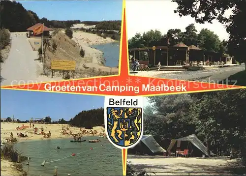 Belfeld Camping Maalbeek Strand Restaurant Wappen