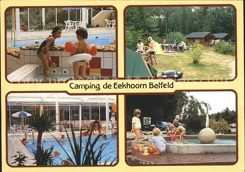 Belfeld Camping de Eekhoorn Swimmingpool Bungalows Brunnen