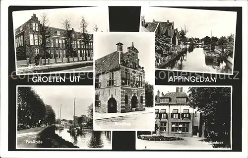 Appingedam Groningen R.H.B.S. u.Postkantoor