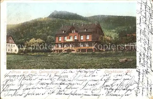 12151337 Eulengebirge Steinhaeuser Hof  Eulengebirge