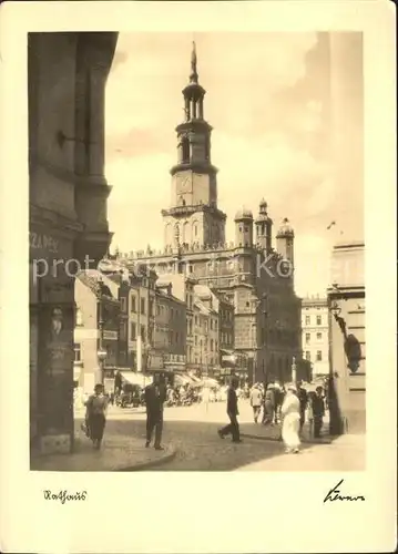 Wartheland Weruschen Warthegau Rathaus