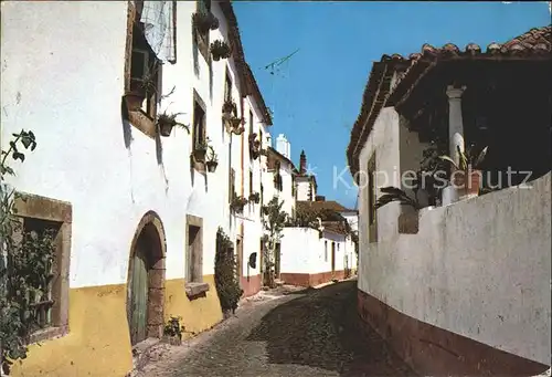 Obidos Typical street 