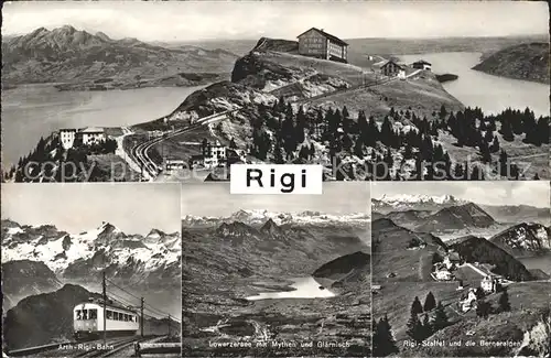 Rigi Kulm Staffel Lowerzersee Arth Rigi Bahn /  /