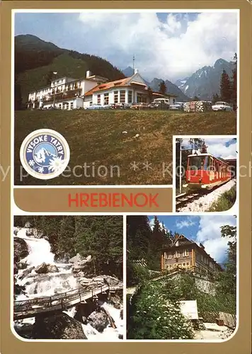 Hrebienok Hohe Tatra Eisenbahn Hotel