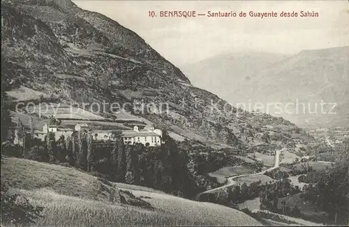 Benasque Spanien Santuario Guayente Sahun